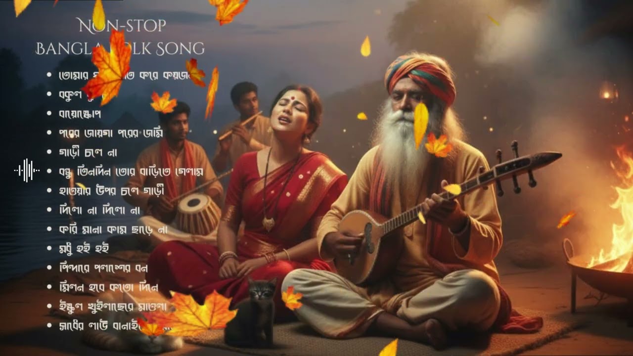 Non-stop Bangla Folk Songs | Rakib Hasan | Bengali Folk Music | Bangla Song 2025