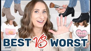 BEST and WORST of January 2022 {Over 40}