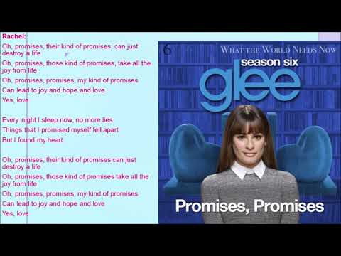 Promises, Promises Glee Lyrics