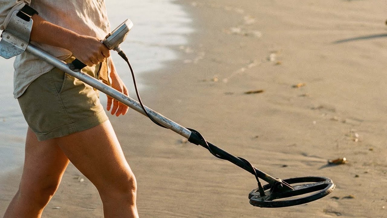 Explorer Girl: Metal Detecting Journey🌊 Treasure Finds & Environmental Action