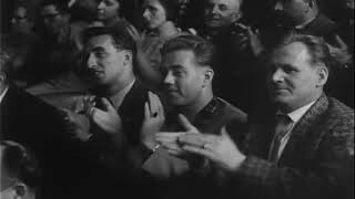 Various newsreel scenes - Khrushchev and Kadar sign Pact  Khrushchev visits East Germany