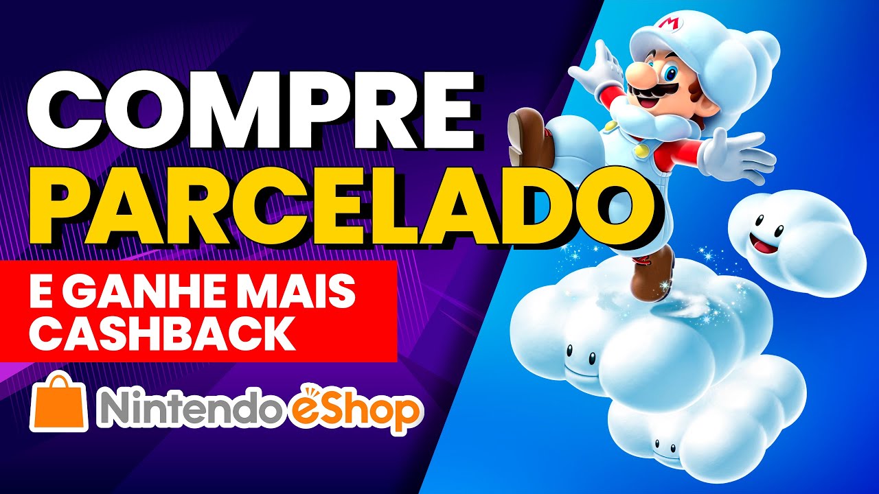 COMPRE JOGOS PARCELADO E COM + CASHBACK