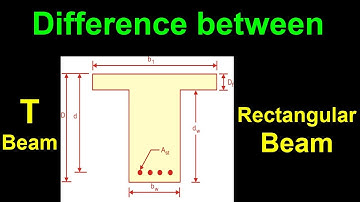 Difference between T Beam and Rectangular Beam