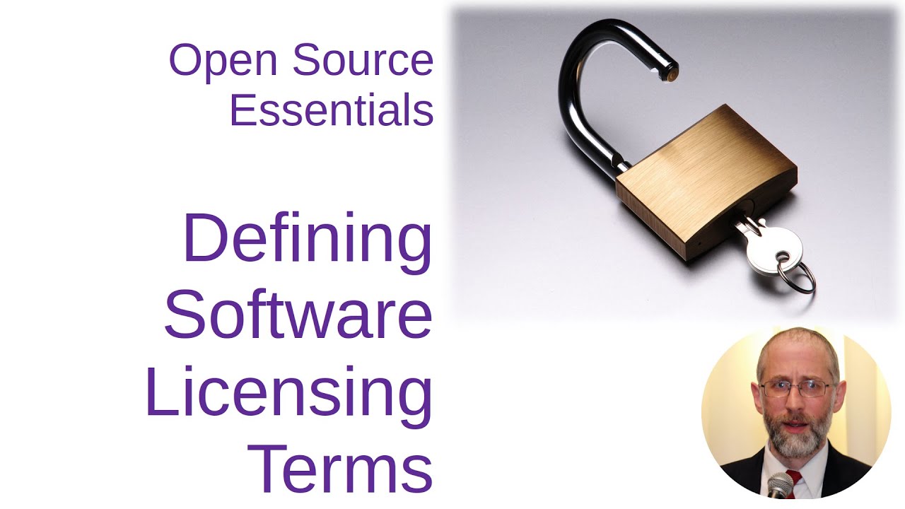 Defining Software Licensing Terms - YouTube