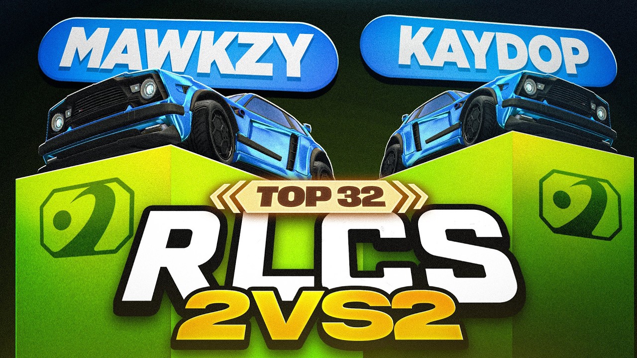 KAYDOP et MAWKZY en TOP 32 RLCS 2V2 : Les CHOSES SÉRIEUSES COMMENCENT😱 | JOUR 3