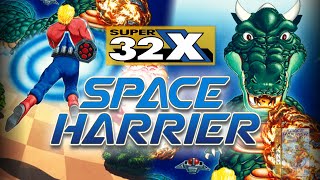 スペースハリアースーパー32X版 プレイ動画 / Space Harrier (Super 32X / Sega 32X) Playthrough