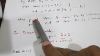 CENTRAL LIMIT THEOREM PROBLEM 1