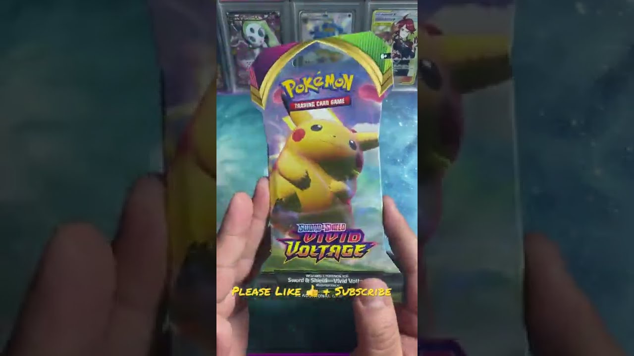 Vivid Voltage Pokémon Trading Card Game Opening 