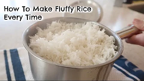 FLUFFY RICE EVERYTIME | HOW TO COOK RICE PERFECTLY...