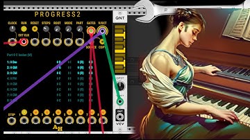 Powerful Chord Tool Free Daw/VST VCV Rack Module tutorial and recommendation Progress 2