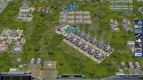 USA Laser General [Shockwave Mod] 1 v 5 Hard GLA Toxin | Command & Conquer Generals | The Rail Guns
