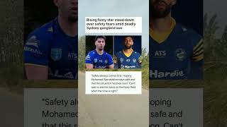 Rising footy star stood down over safety fears amid deadly Sydney gangland war #sports #news