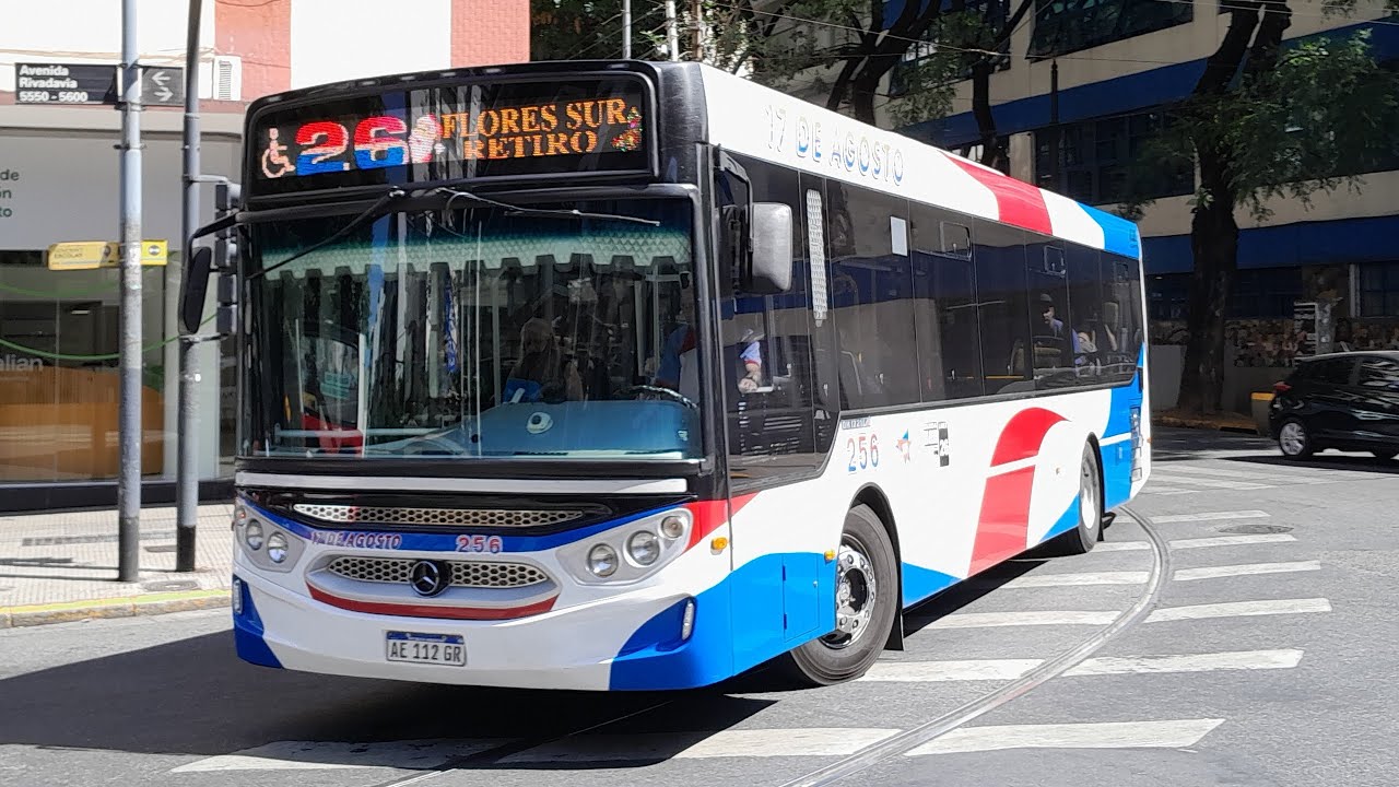 Línea 26 interno 256 Ugarte Europeo V OH1721L con aire acondicionado