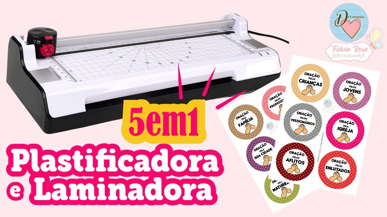 Laminadora/ Plastificadora/ Refiladora Mazzilli/5em1