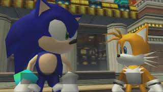 Lets Play Sonic Adventure - Sonic Story Part 2 (Better DX)