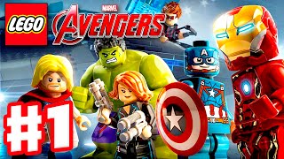 LEGO Marvel's Avengers - Gameplay Walkthrough Part 1 - Captain America, Iron Man, Thor, Hulk! (PC) screenshot 3