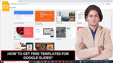 How to get free templates for google slides?