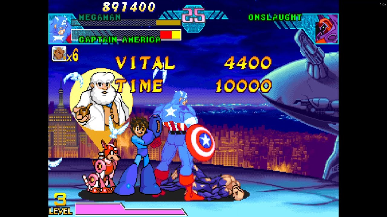 CAPTAIN AMERICA & MEGA MAN — Heroes United! | Marvel vs Capcom: Clash of Super Heroes