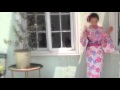 有名雑誌専属モデル着用♪2014最新ゆかた★浴衣を動画でご紹介♪【sa118-49】