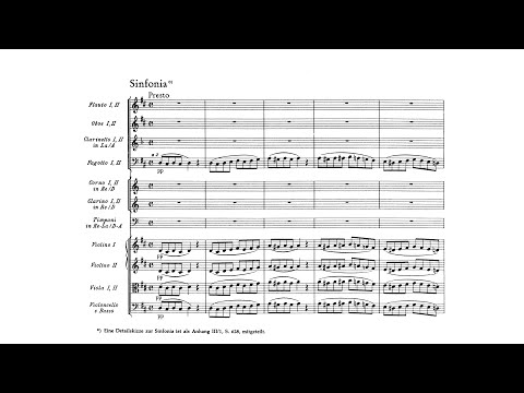 Mozart: Le nozze di Figaro, Overture, K. 492 (with Score)