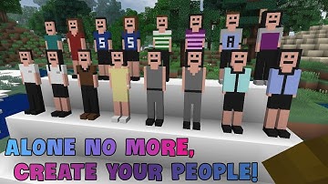 Create your people - MINI BLOCK CRAFT