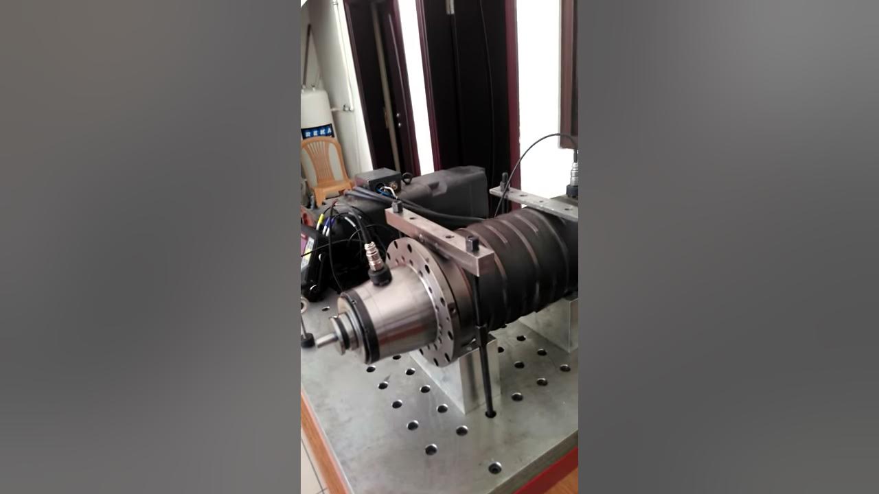 FRANZ KESSLER SPINDLE MOTOR RODAJ VE TEST ÇALIŞMASI YouTube