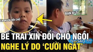 Học sinh lên xin ĐỔI CHỖ NGỒI, nghe LÝ DO ai cũng CƯỜI NGẤT nhưng đầy THƯƠNG CẢM | Tin Ngắn 3 Phút