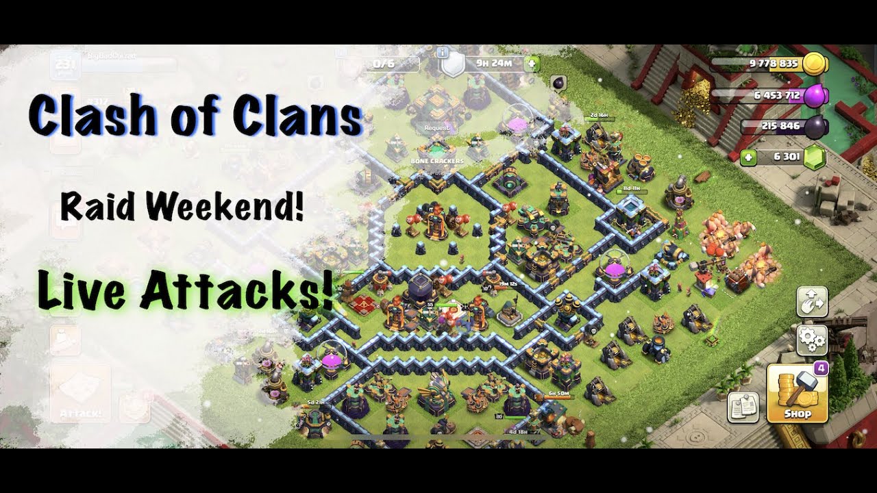 RAID WEEKEND||LIVE ATTACKS