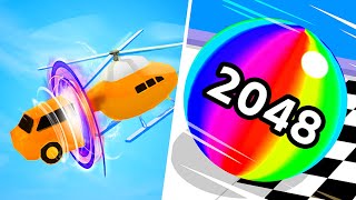 Ball Run 2048 | Shape-shifting - All Level Gameplay Android,iOS - NEW MEGA APK UPDATE screenshot 4