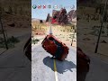 Old cars jump and brake test