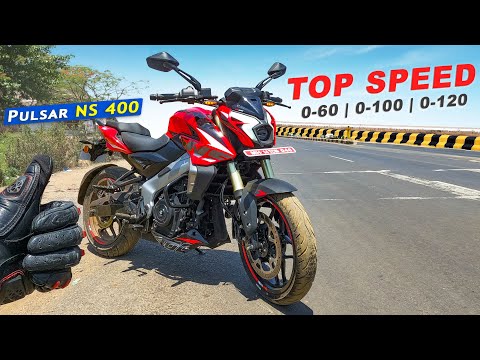 Pulsar NS 400 : Top Speed 