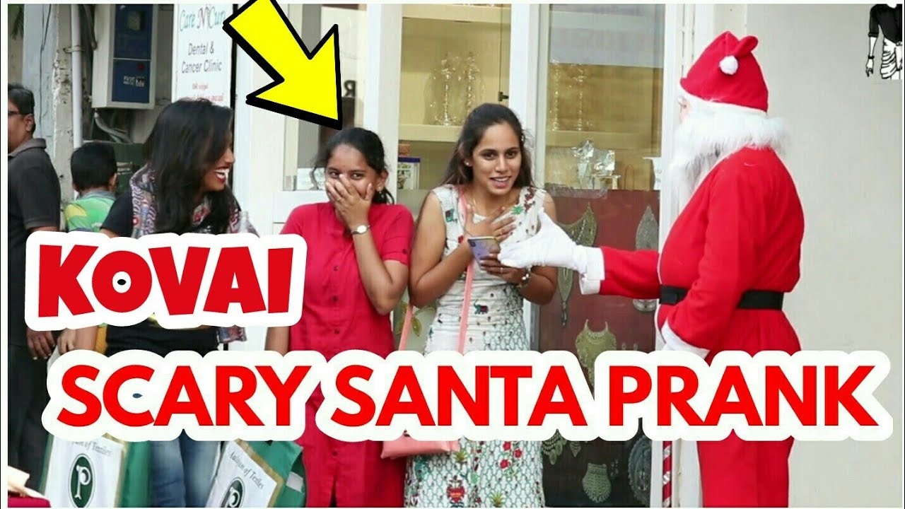 Kovai Scary Santa Prank | Christmas Special | Venam Philipsu - YouTube