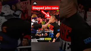Why Did Zack Ryder Slap John Cena?