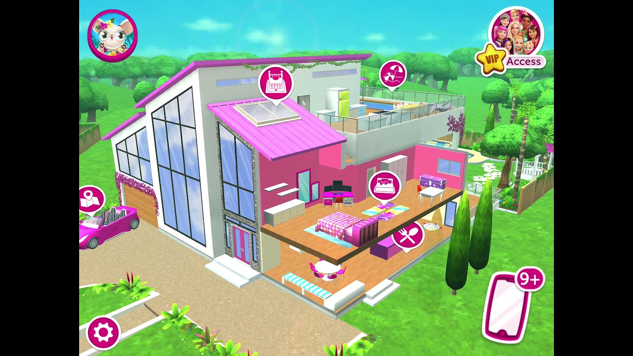 01 BARBIE DREAMHOUSE #IOS #Android #game #trend #barbie #dreamhouse #