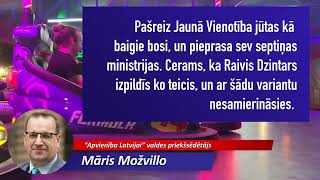 Māris Možvillo, "Apvienība Latvijai". Pēcvēlēšanu spēlītes 1.