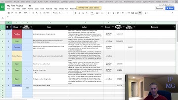 07-Action Items (JPMG Project Plan Template for Google Sheets)