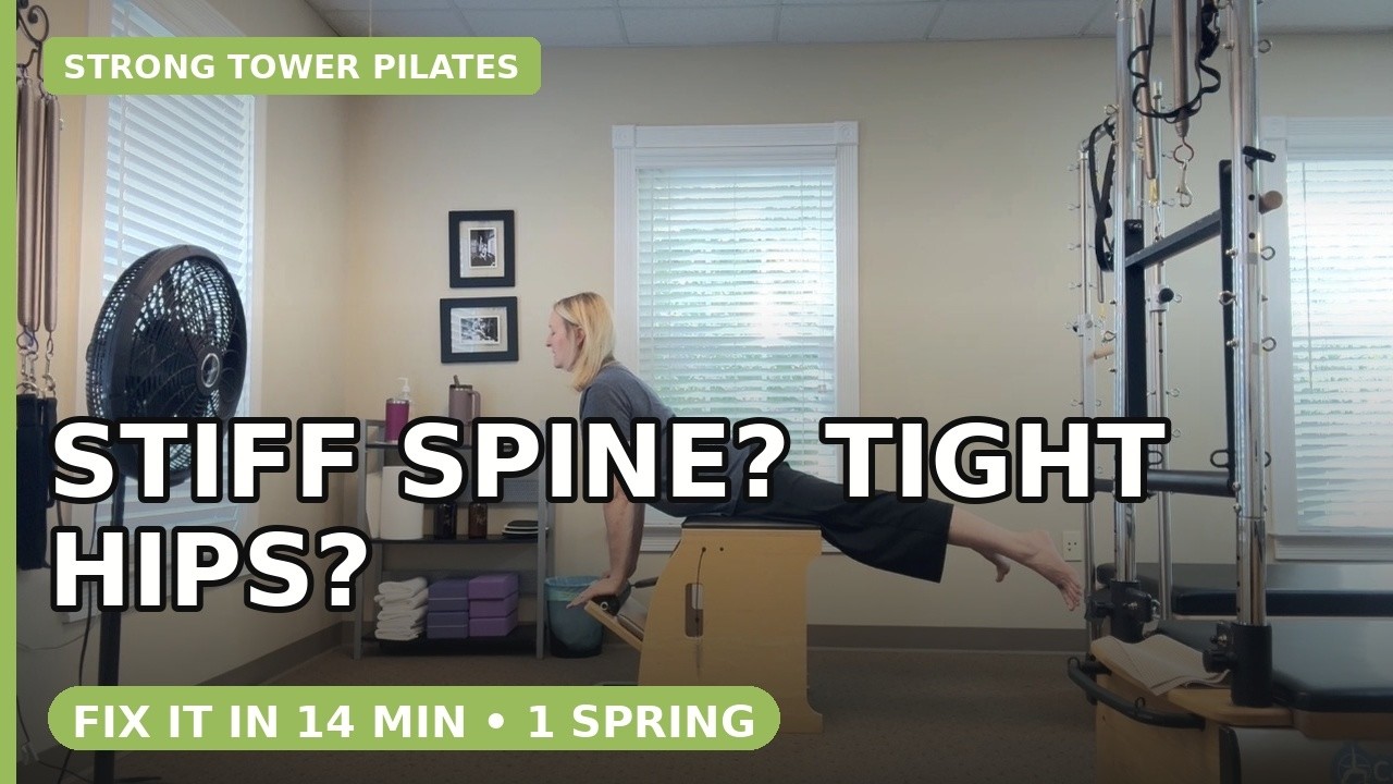 Full Body Pilates Chair Workout — 14 Min, Beginner Friendly