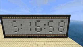 ~Minecraft~ 12 Hr Digital Clock