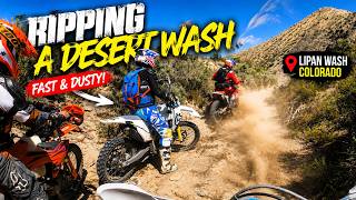 Ripping a Desert Wash in Colorado | Fast & Dusty