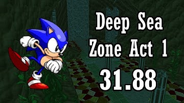 SRB2 v2.2.10 - Deep Sea 1 in 31.88 (Sonic)
