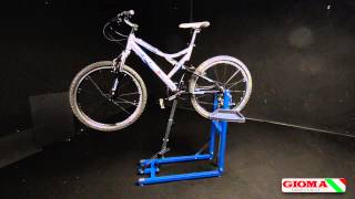 Video cavalletto manutenzione bicicletta richiudibile \