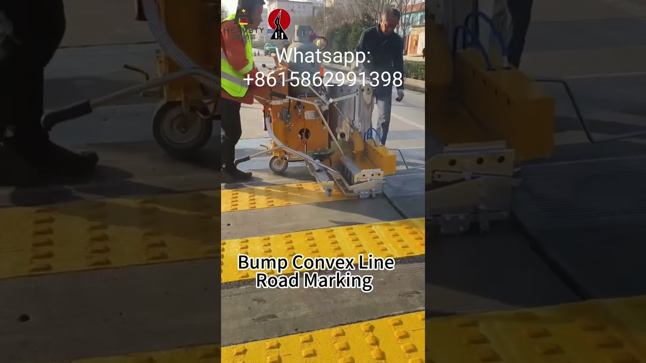 Two Component Road Marking Machine