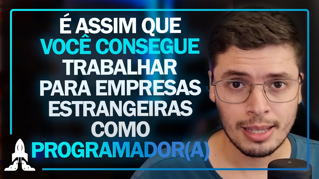 É assim que você consegue trabalhar para empresas estrangeiras como ...