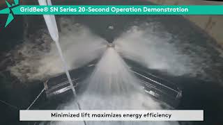 GridBee® SN Series In-Tank Spray Aeration Operation Demonstration (February 2023)