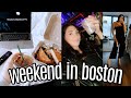 weekend in my life in BOSTON!  GGE show, chiropractor visit and worst hangover ever