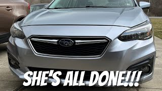 The 2018 Subaru Impreza Premium is Finished! | Subaru Salvage Rebuild Complete