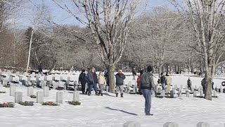 Wreaths placed at Vermont Veterans Cemetery Saturday
