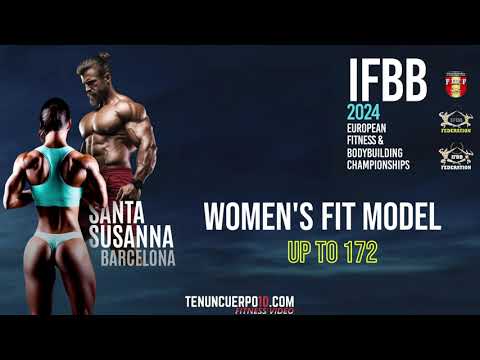The best European Fit Model athletes up to 172 in 2024