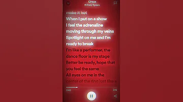 Circus Britney Spears Lyrics Spotify Britneyspears Circus Circus 