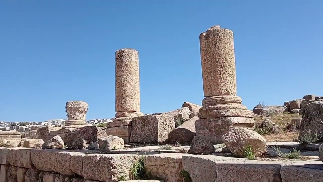 Прогулка по руинам Джераша в тёплый февральский день. Jordan 🇪🇭